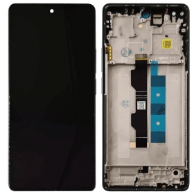 Xiaomi Redmi Note 13 Pro 4G, Poco M6 Pro 4G ekraan (roheline) (koos raamiga) (originaalne)