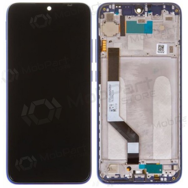 Xiaomi Redmi Note 7 ekraan (sinised) (koos raamiga) (originaalne) Xiaomi Redmi Note 7 ekraan (sinised) (koos raamiga) (originaalne)