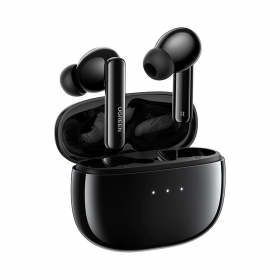 Juhtmetas ausinės Ugreen WS106 HiTune T3 Active Noise-Cancelling Earbuds juodos