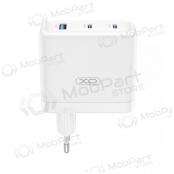 Telefonilaadija XO CE35 100 W 2x USB-C + USB-A valge