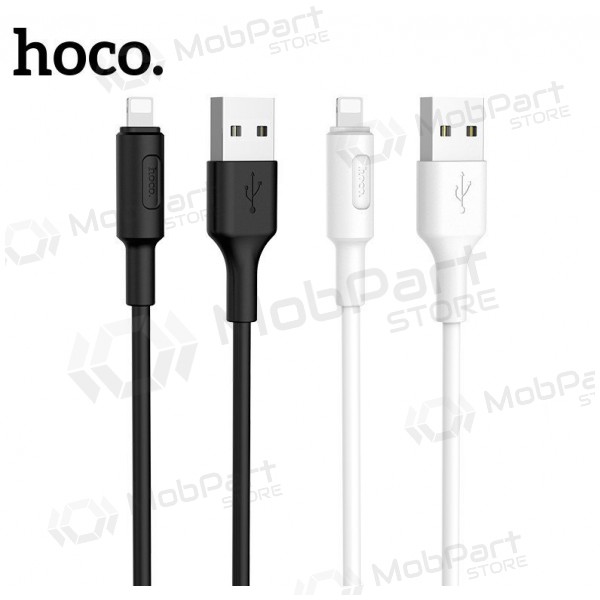 USB kaabel HOCO X25 lightning 1.0m (valged) USB kaabel HOCO X25 lightning 1.0m (valged)