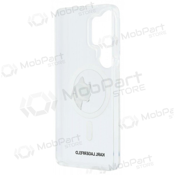 Samsung Galaxy S26 Ultra ümbris - Karl Lagerfeld IML Choupette Peekaboo Logo Magnetic (läbipaistev)