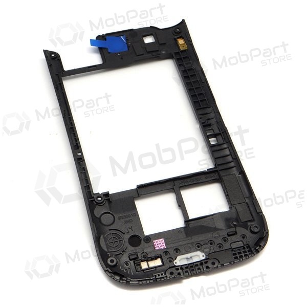 Samsung i9300 Galaxy S3 sisemine korpus (mustad) (originaalne)