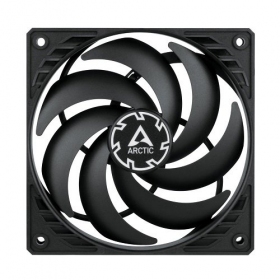 ARCTIC P12 SLIM PWM PST korpuse ventilaator, 4-pin, 120mm, siauras, mustad