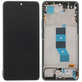 Xiaomi Poco M7 Pro ekraan (mustad) (koos raamiga) (originaalne)