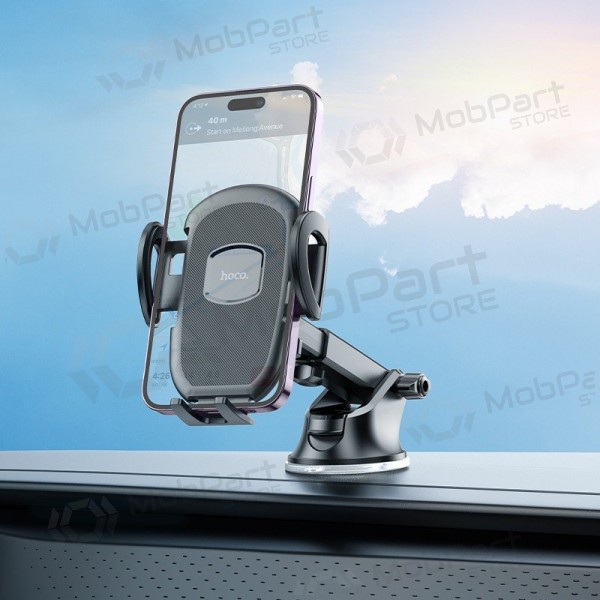 Auto telefonihoidja Hoco H9 (dashboard) mustad