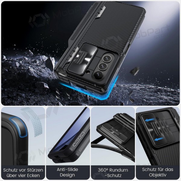 Samsung Galaxy Z Fold4 ümbris „Nillkin CamShield Pro“ (mustad) Samsung Galaxy Z Fold4 ümbris „Nillkin CamShield Pro“ (mustad)