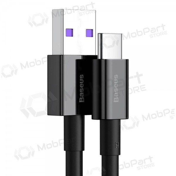 USB kaabel Baseus Superior iš USB į Type-C 66W 2.0m mustad CATYS-A01