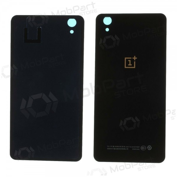 OnePlus X patareipesade kaas (tagakaas) (mustad Ceramic) (kasutatud grade B, originaalne) OnePlus X patareipesade kaas (tagakaas) (mustad Ceramic) (kasutatud grade B, originaalne)