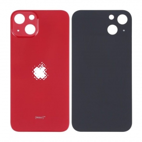 Apple iPhone 13 patareipesade kaas (tagakaas) (punane) (bigger hole for camera)