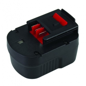 Aku Black+Decker A1712 12V tööriistadele 3Ah Ni-MH (asendus)