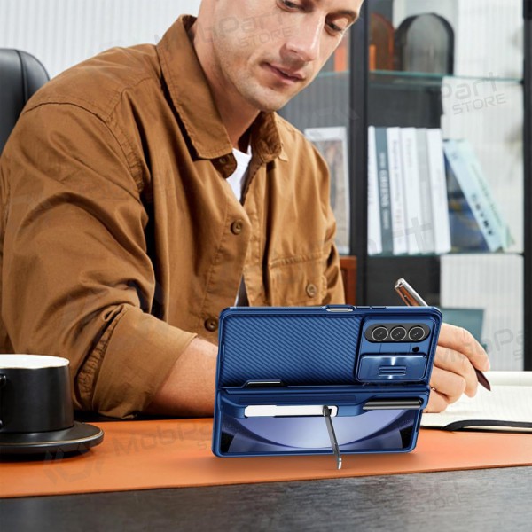 Samsung Galaxy Z Fold4 ümbris „Nillkin CamShield Pro“ (sinised) Samsung Galaxy Z Fold4 ümbris „Nillkin CamShield Pro“ (sinised)