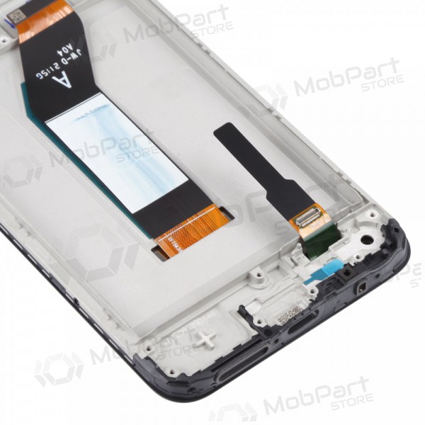 Xiaomi Redmi 10 2021 ekraan (mustad) (koos raamiga) (originaalne)