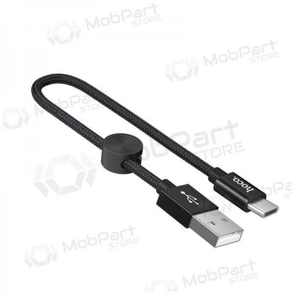 USB kaabel HOCO X35 lightning 0.25m (mustad)