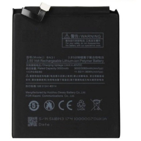 Xiaomi Redmi Mi A1 / Mi 5X / Note 5A (BN31) patarei / aku (3000mAh)