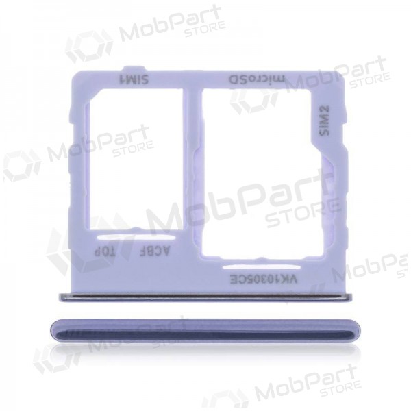 Samsung A326 Galaxy A32 5G 2021 SIM kaardi hoidja (lilla) (service pack) (originaalne) Samsung A326 Galaxy A32 5G 2021 SIM kaardi hoidja (lilla) (service pack) (originaalne)