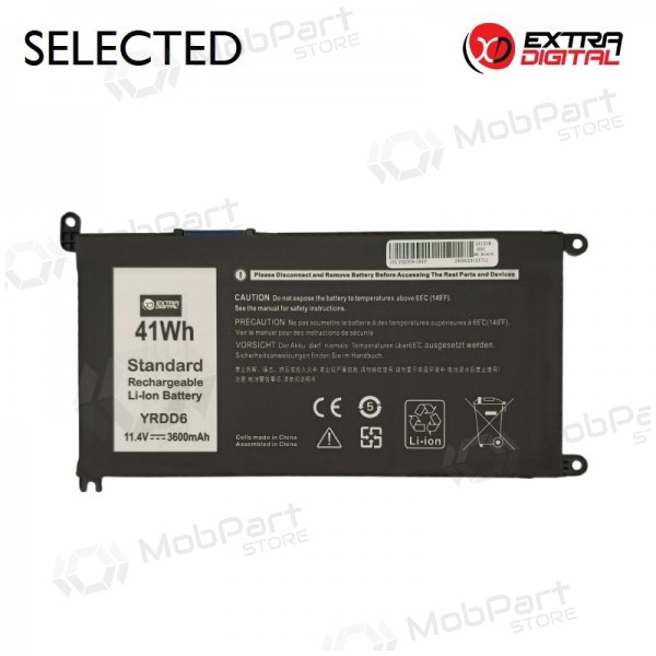 DELL YRDD6, 3600mAh sülearvuti aku, Selected