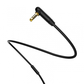 Audio adapter 3,5mm į 3,5mm Borofone BL5 AUX (mustad)