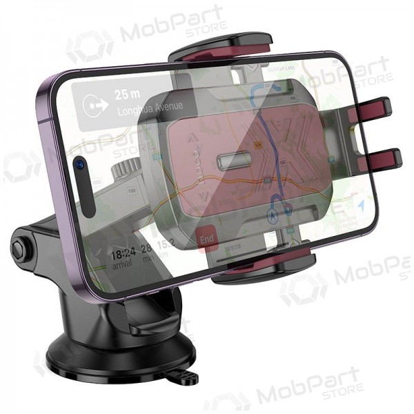 Auto telefonihoidja Hoco H65 (dashboard) mustad