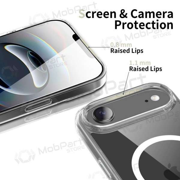 Apple iPhone Air ümbris - Tech-Protect Flexair Hybrid MagSafe (läbipaistev)