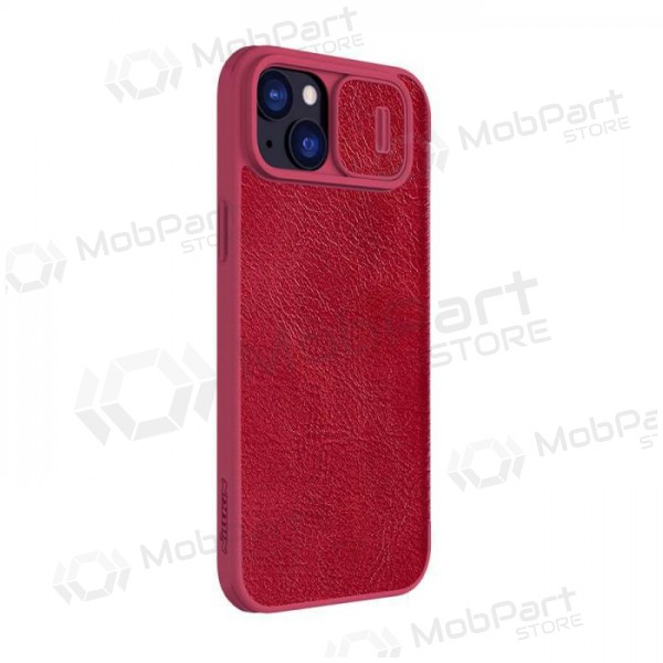 Apple iPhone 14 ümbris - Nillkin Leather (punane)