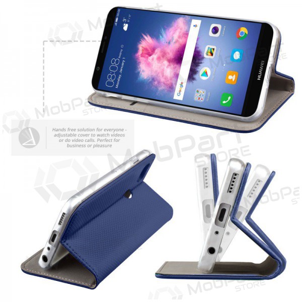 Xiaomi Poco M4 5G / Poco M5 / Redmi Note 11R / Redmi 10 5G ümbris - Smart Magnet (tumesinine)