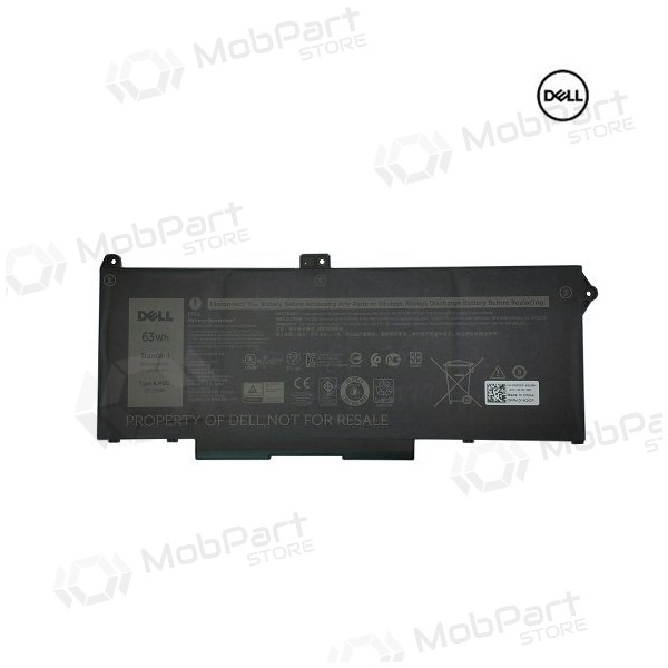 DELL RJ40G, 63Wh, 3941mAh sülearvuti aku - PREMIUM