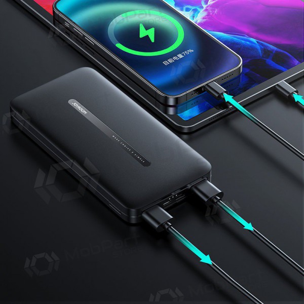 Väline patarei / aku Power Bank Joyroom JR-T012 10000mAh valge Väline patarei / aku Power Bank Joyroom JR-T012 10000mAh valge