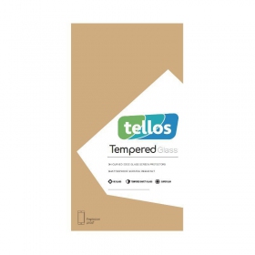 LCD apsauginis stikliukas 2.5D Tellos Xiaomi Redmi Note 14 5G mustad