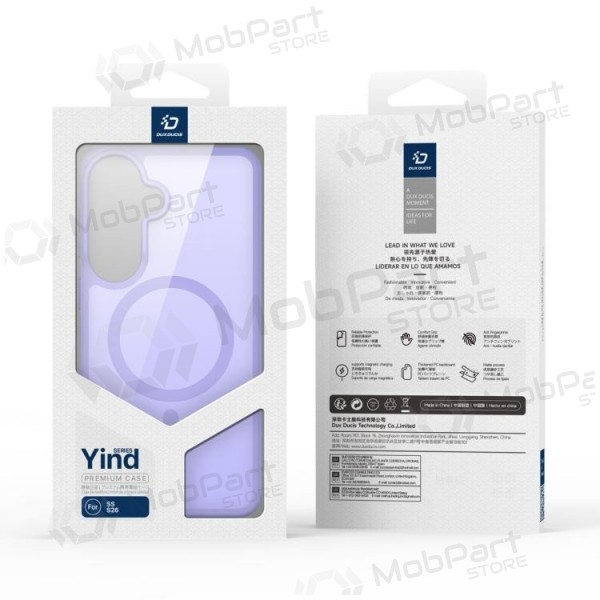 Samsung Galaxy S26+ ümbris - Dux Ducis Yind MagSafe (lilla)