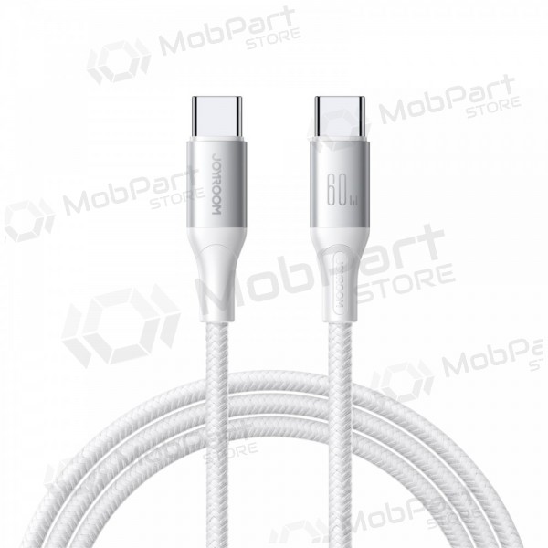 USB kaabel Joyroom S-A28 USB-C to USB-C 60W 2.0m valged