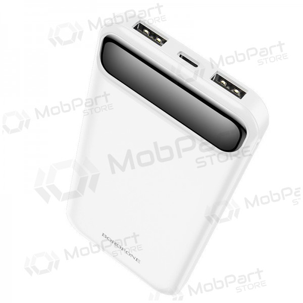 Väline patarei / aku Power Bank Borofone BJ14 Type-C microUSB 2*USB (2A) 10000mAh valge Väline patarei / aku Power Bank Borofone BJ14 Type-C microUSB 2*USB (2A) 10000mAh valge