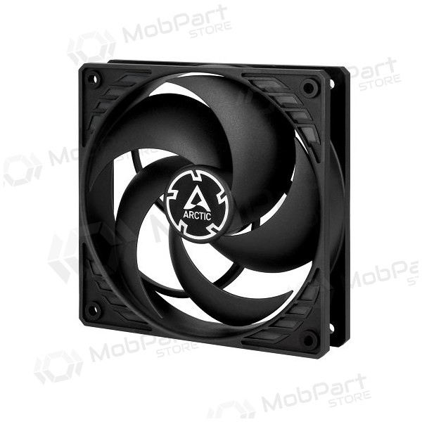 ARCTIC P12 Silent ypač tylus korpuse ventilaator, 3-pin, 120mm, mustad