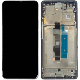 Xiaomi Poco M6 Pro 4G ekraan (mustad) (koos raamiga) (originaalne)