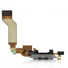 Apple iPhone 4S laadimispesa liides (laadimisliides) (must)