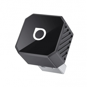 Juodas juhtmevaba CarPlay / Android Auto adapter Ottocast Mini Cube CP88-T3