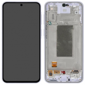 Samsung Galaxy A37 5G ekraan (lavendel) (raamiga) (originaal)