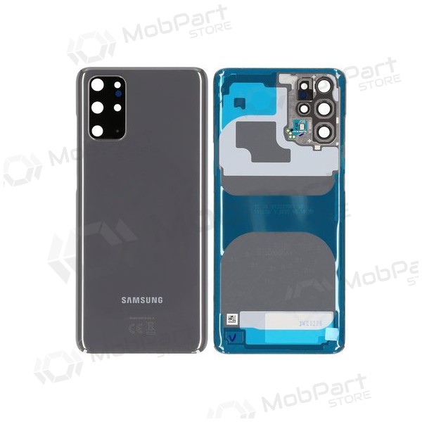 Samsung G985 / G986 Galaxy S20 Plus patareipesade kaas (tagakaas) hall (Cosmic Grey) (kasutatud grade B, originaalne) Samsung G985 / G986 Galaxy S20 Plus patareipesade kaas (tagakaas) hall (Cosmic Grey) (kasutatud grade B, originaalne)