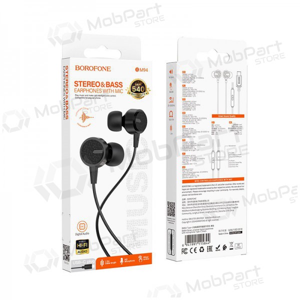 Kõrvaklapid Borofone BM94 USB-C