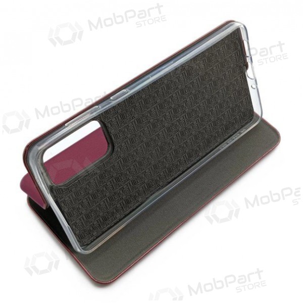 Samsung S906 Galaxy S22 Plus 5G ümbris - Book Elegance (burgundia)
