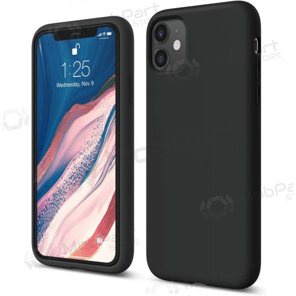 Xiaomi Redmi A7 4G ümbris - Liquid Silicone 1.5mm must