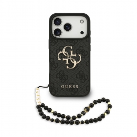 Apple iPhone 17 Pro ümbris - Guess PU 4G Metal Logo Strap