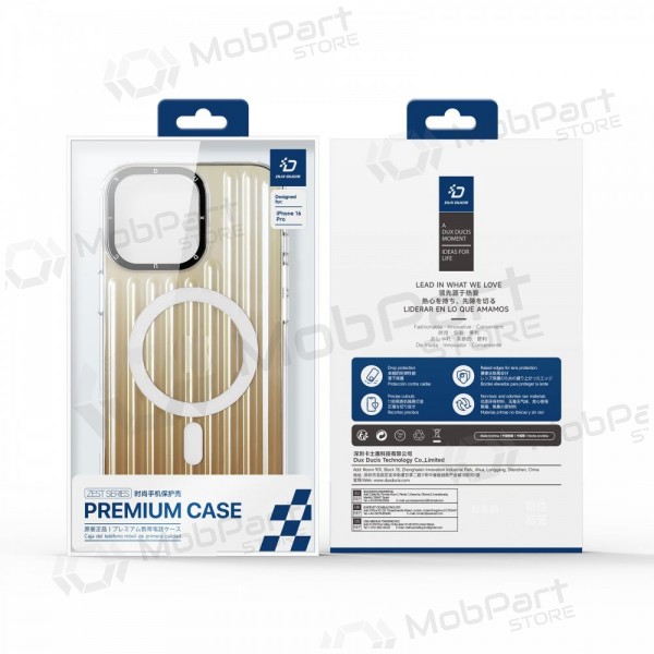 Apple iPhone 16e, 17e ümbris - Dux Ducis Zest (Gradient Desert Gold)