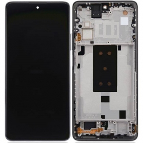 Xiaomi 11T Pro 5G ekraan (must) (koos raamiga) (originaal)