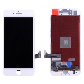 Apple iPhone 8 / SE 2020 ekraan (valged) (refurbished, originaalne)