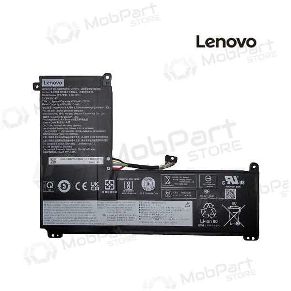 LENOVO L19M2PF1, 4080mAh sülearvuti aku - PREMIUM LENOVO L19M2PF1, 4080mAh sülearvuti aku - PREMIUM