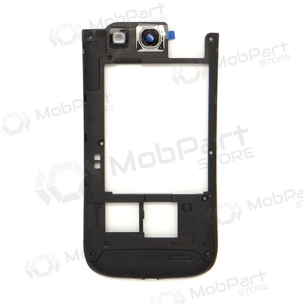 Samsung i9300 Galaxy S3 sisemine korpus (mustad) (originaalne)