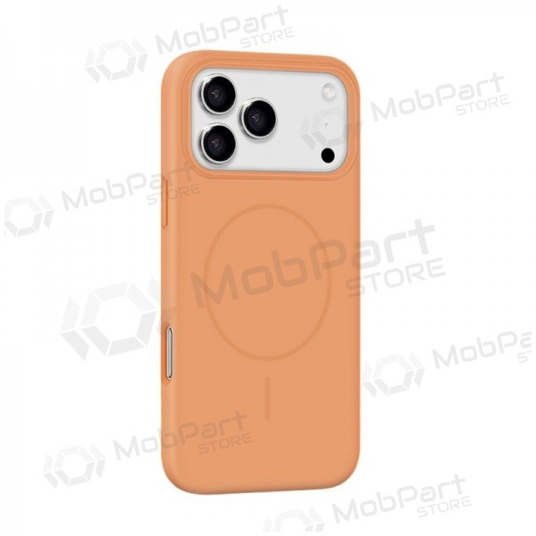 Samsung Galaxy S26 Ultra ümbris - X-Level Fluid Skin MagSafe (oranž)