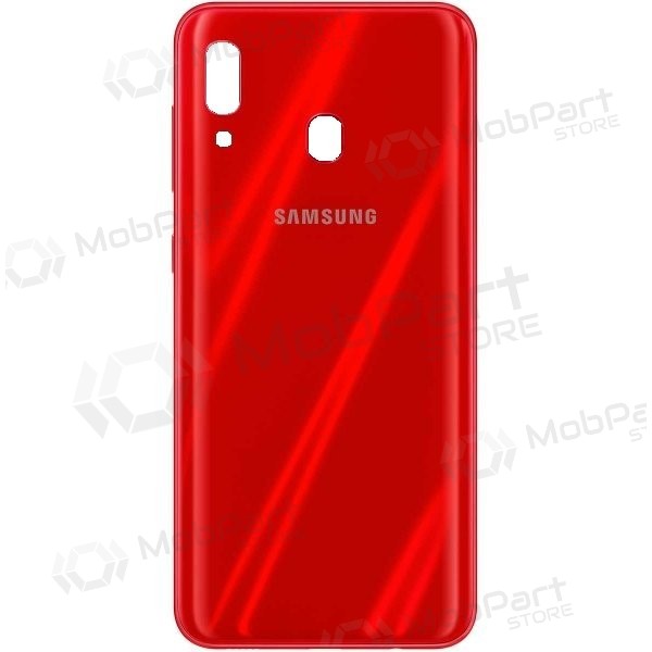 Samsung A305 Galaxy A30 2019 patareipesade kaas (tagakaas) (punane)