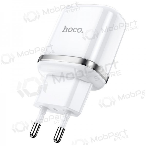 Laadija Hoco N4 x 2 USB  jungtimis (2.4A) (valged)